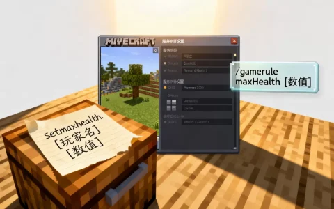 我的世界RPG服务器生命上限怎么改，具体指令有哪些？