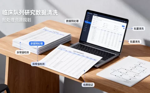 临床队列研究数据清洗的批处理资源如何规划，有哪些步骤？