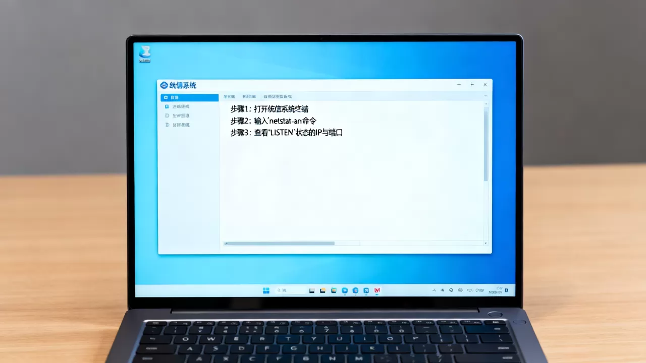 统信系统如何查询服务器IP端口?,具体步骤是什么? 统信系统如何查询服务器IP端口?,具体步骤是什么?