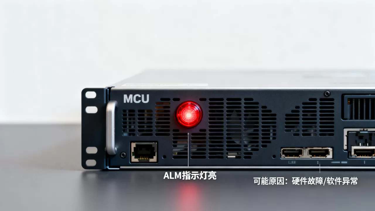 MCU服务器ALM指示灯亮怎么办,是什么原因导致的? MCU服务器ALM指示灯亮怎么办,是什么原因导致的?