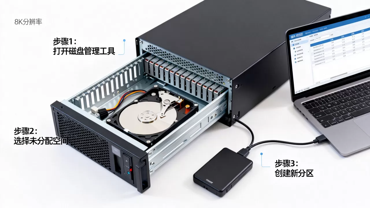 服务器只有C盘没有D盘怎么办,如何添加新分区? 服务器只有C盘没有D盘怎么办,如何添加新分区?