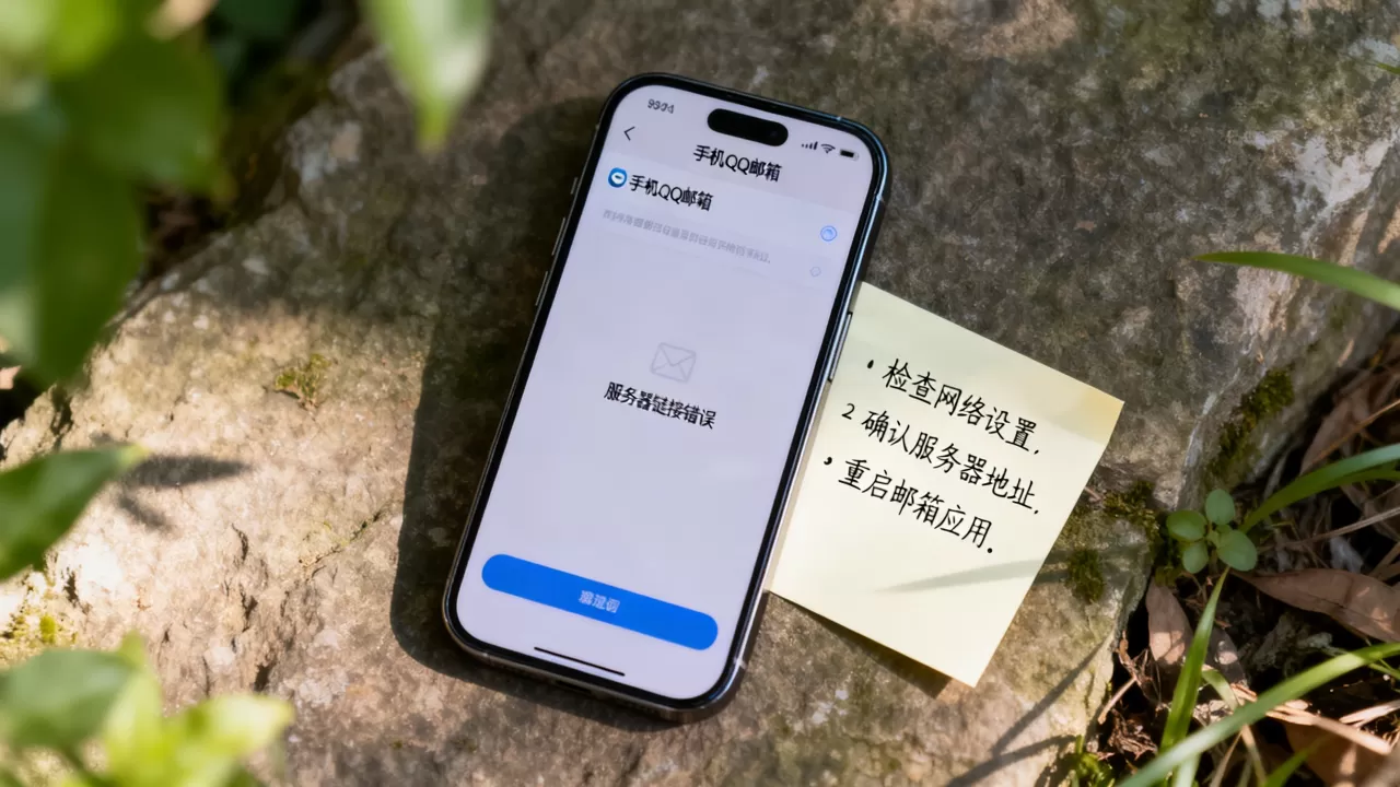 手机qq邮箱服务器链接错误是什么原因,邮件发送失败怎么解决? 手机qq邮箱服务器链接错误是什么原因,邮件发送失败怎么解决?