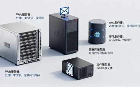 应用层有哪些服务器类型，各自负责什么功能？