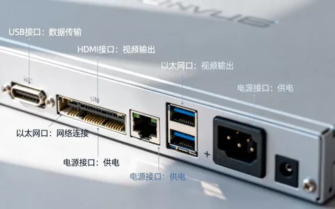 服务器上的接口有哪些，常见类型和用途？