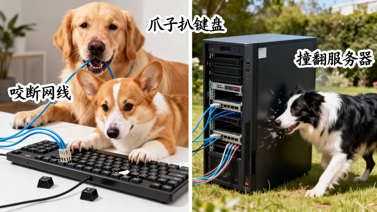 狗狗攻击服务器的奇葩方式有哪些,怎么办? 狗狗攻击服务器的奇葩方式有哪些,怎么办?