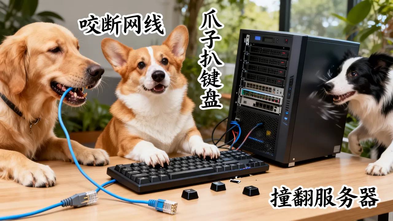 狗狗攻击服务器的奇葩方式有哪些,怎么办? 狗狗攻击服务器的奇葩方式有哪些,怎么办?