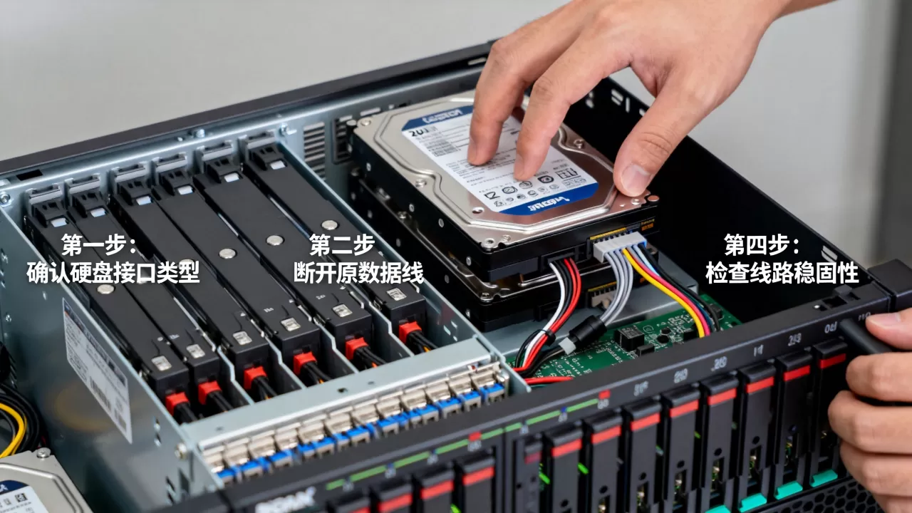 2u服务器插硬盘怎么改线,服务器硬盘线改造步骤详解 2u服务器插硬盘怎么改线,服务器硬盘线改造步骤详解