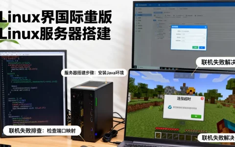我的世界国际版Linux服务器怎么建，联机失败怎么解决？