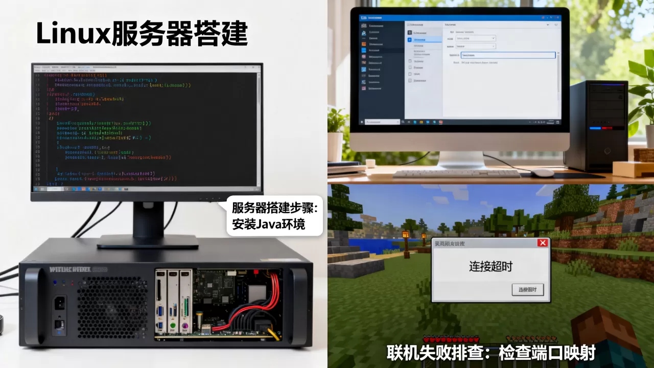 我的世界国际版Linux服务器怎么建,联机失败怎么解决? 我的世界国际版Linux服务器怎么建,联机失败怎么解决?