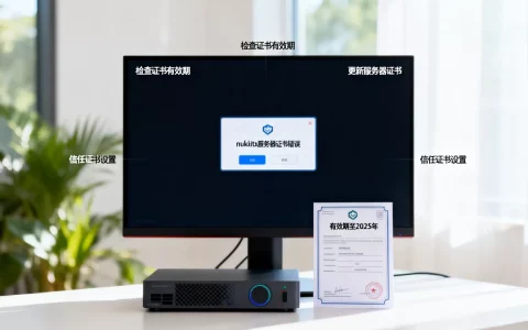 nukkitx服务器过期或不信任如何处理，证书错误怎么解决