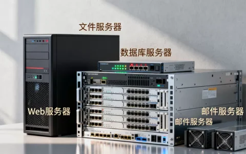 网络系统中有哪些服务器，服务器类型主要分为哪几种？