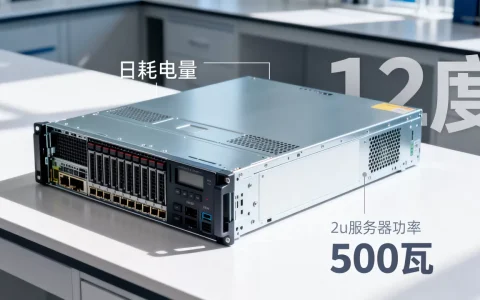 2u服务器功率有多少瓦？，一天耗电多少度？