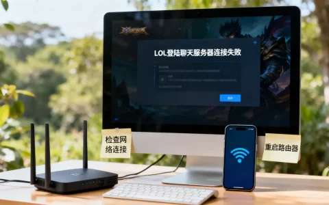 LOL老是登陆聊天服务器怎么回事，连接失败怎么解决？