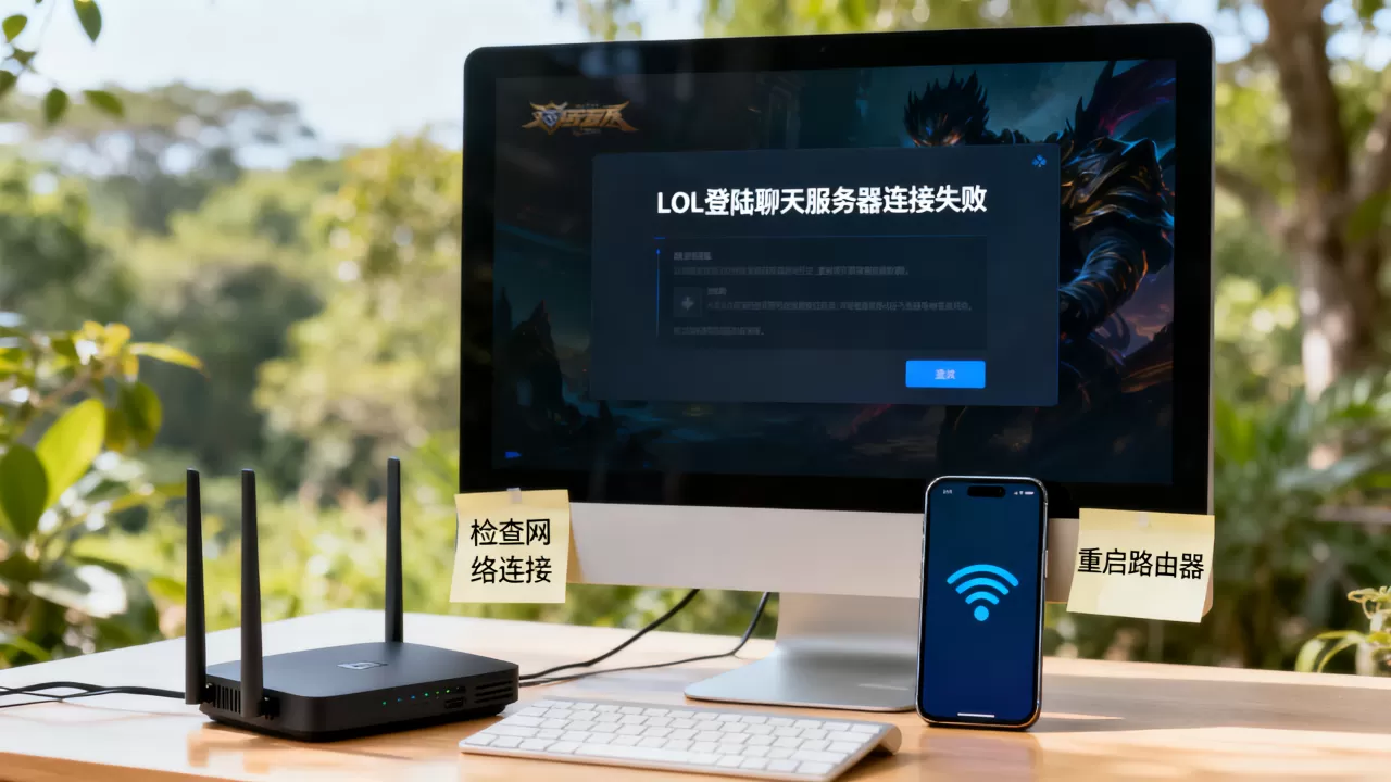 LOL老是登陆聊天服务器怎么回事,连接失败怎么解决? LOL老是登陆聊天服务器怎么回事,连接失败怎么解决?