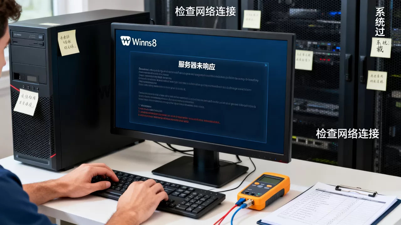 win8服务器未响应怎么办,是什么原因导致的? win8服务器未响应怎么办,是什么原因导致的?
