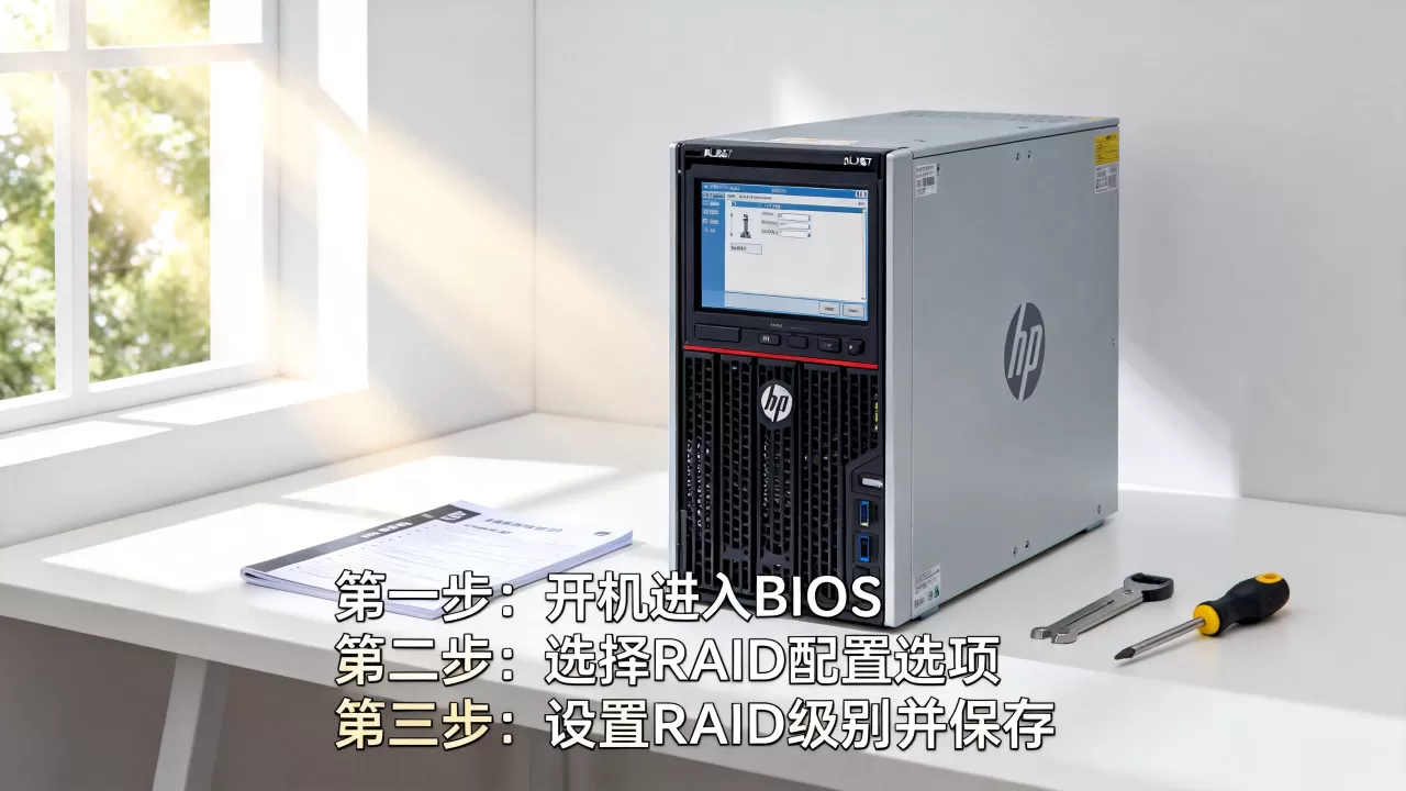 惠普dl380g7服务器如何配置raid,详细步骤是什么 惠普dl380g7服务器如何配置raid,详细步骤是什么