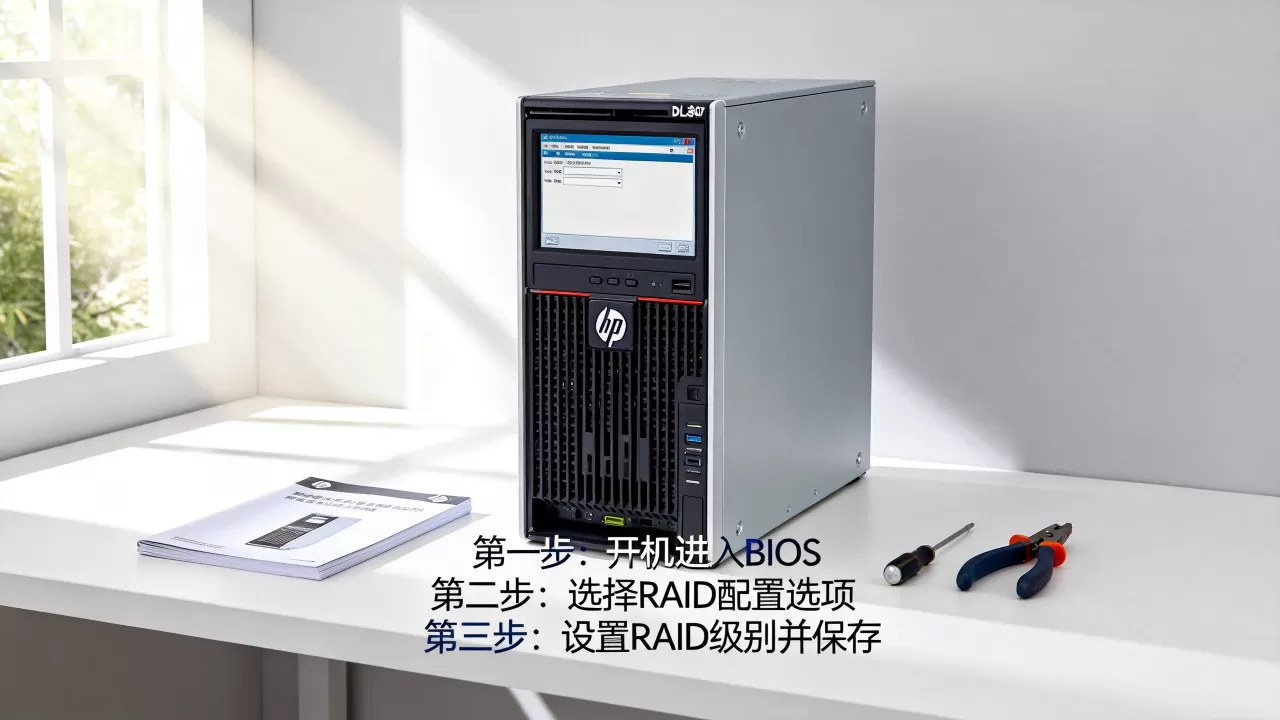 惠普dl380g7服务器如何配置raid,详细步骤是什么 惠普dl380g7服务器如何配置raid,详细步骤是什么