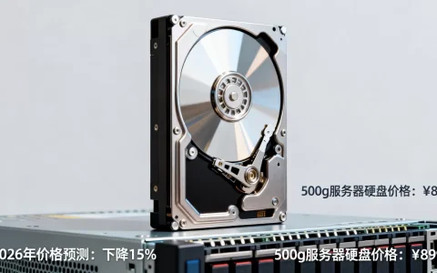 服务器500g硬盘要多少钱？2026年价格走势？