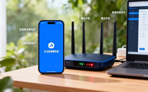 手机wifi连不上服务器怎么回事，无线网络连接故障排查方法
