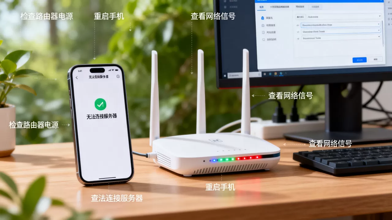 手机wifi连不上服务器怎么回事,无线网络连接故障排查方法 手机wifi连不上服务器怎么回事,无线网络连接故障排查方法