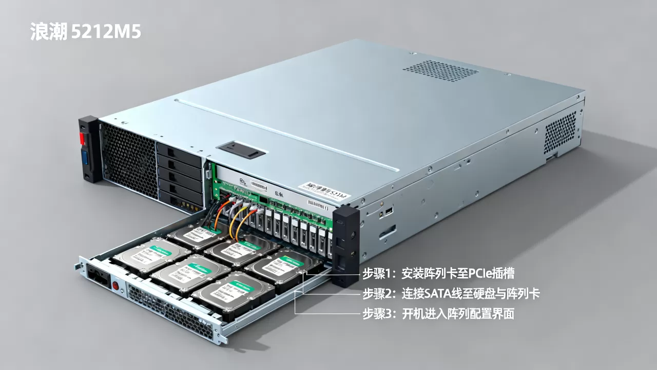 浪潮服务器5212M5怎么做RAID,怎么配置阵列 浪潮服务器5212M5怎么做RAID,怎么配置阵列