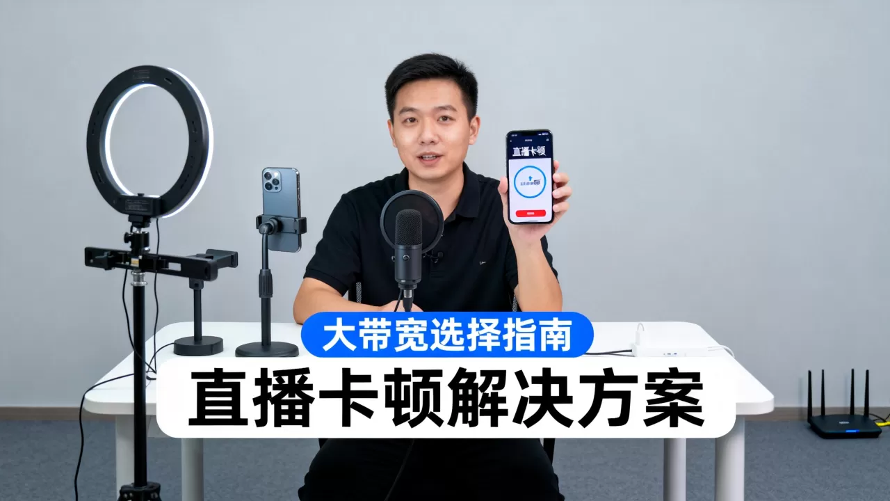 杭州带货直播卡顿怎么办?,租大带宽怎么选 杭州带货直播卡顿怎么办?,租大带宽怎么选