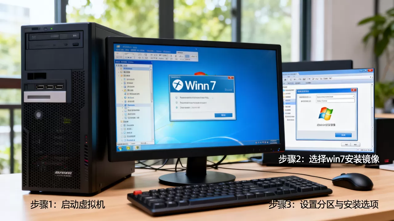 服务器虚拟机如何安装win7系统,有哪些步骤? 服务器虚拟机如何安装win7系统,有哪些步骤?