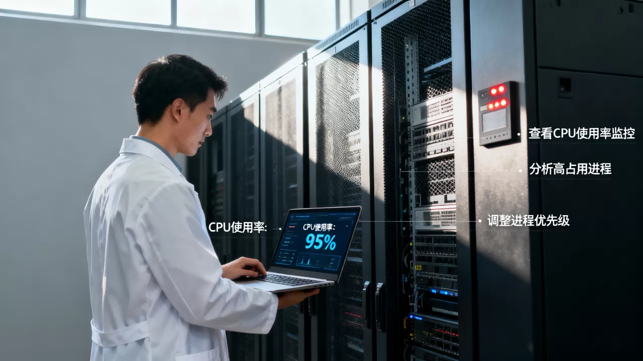 服务器CPU使用率过高怎么解决,如何快速排查并降低占用? 服务器CPU使用率过高怎么解决,如何快速排查并降低占用?