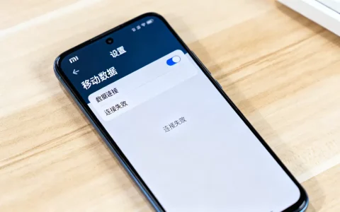 小米手机4g数据连接服务器怎么打开，连接失败原因是什么