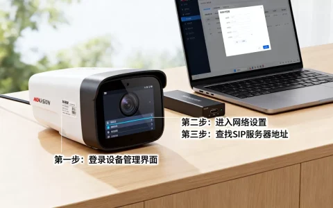 海康威视SIP服务器地址怎么查，详细设置步骤是什么