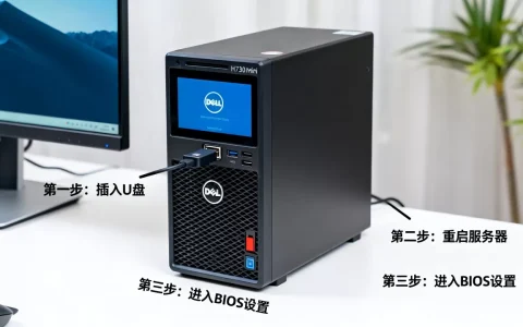 戴尔h730mini服务器怎么设置U盘启动，步骤是什么？