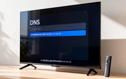 小米电视DNS怎么设置，服务器地址填多少合适？
