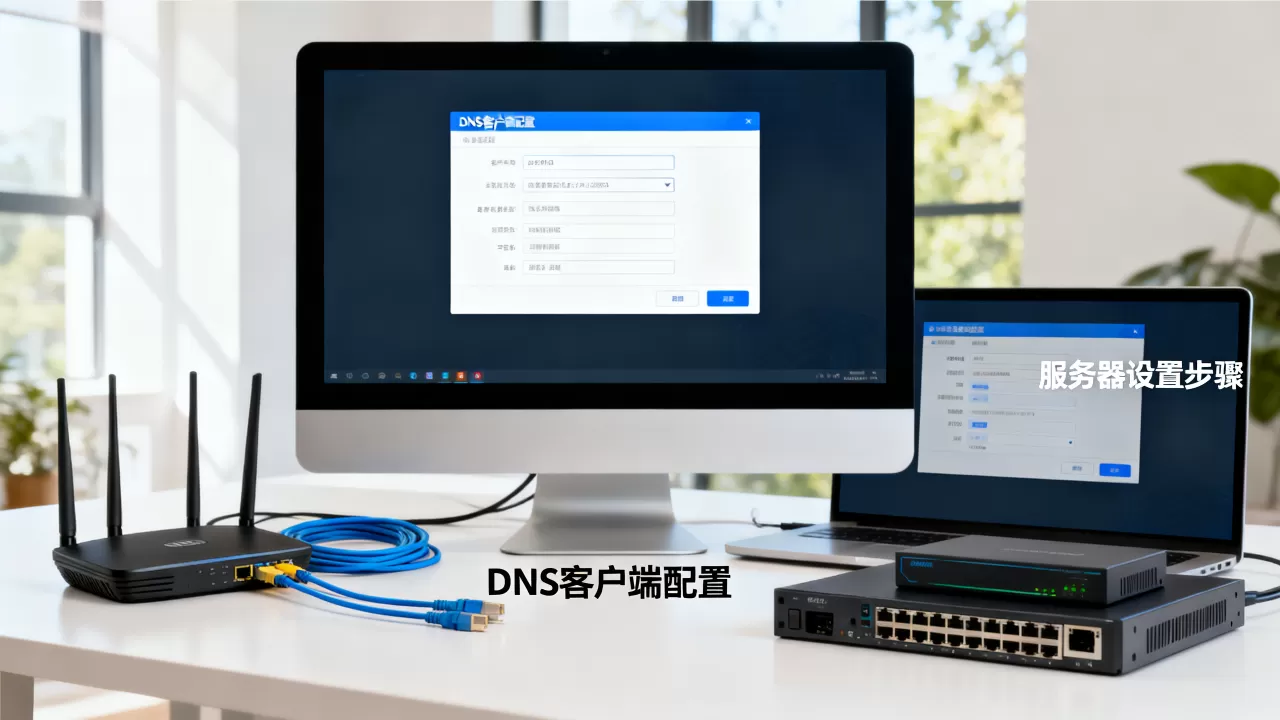 DNS客户端和服务器能共用一台机器吗,怎么设置? DNS客户端和服务器能共用一台机器吗,怎么设置?