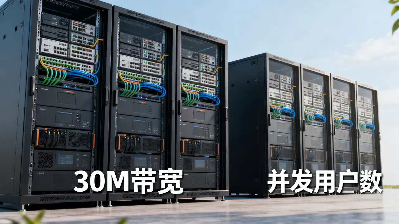 30m服务器能容纳多少人,服务器带宽多少才合适? 30m服务器能容纳多少人,服务器带宽多少才合适?