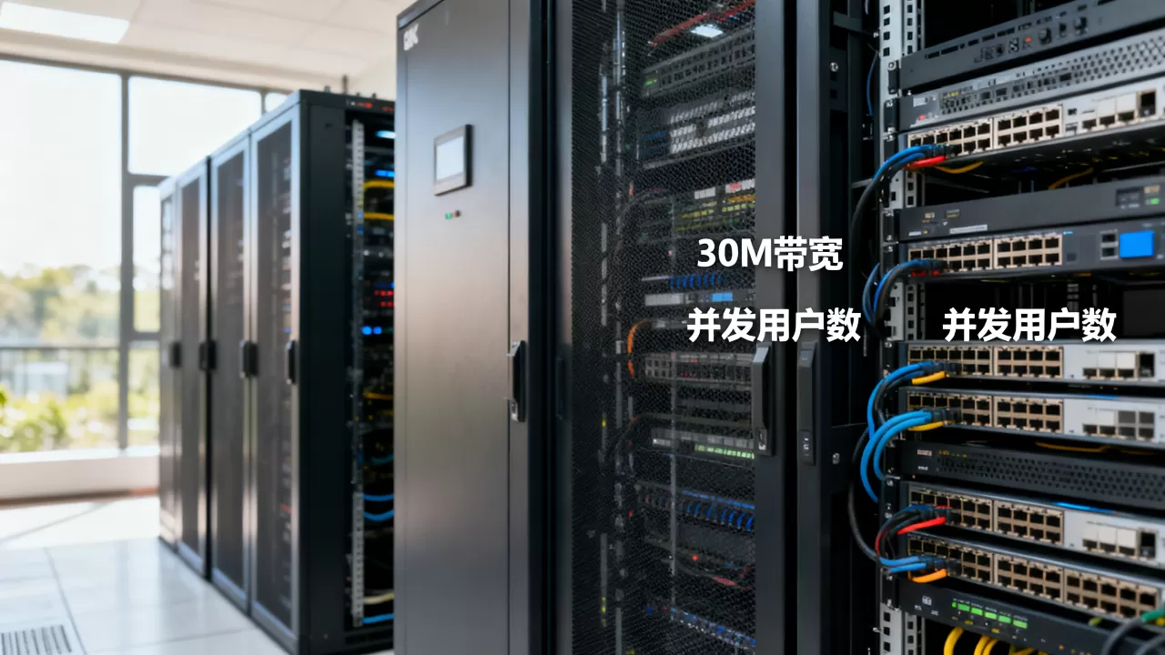 30m服务器能容纳多少人,服务器带宽多少才合适? 30m服务器能容纳多少人,服务器带宽多少才合适?