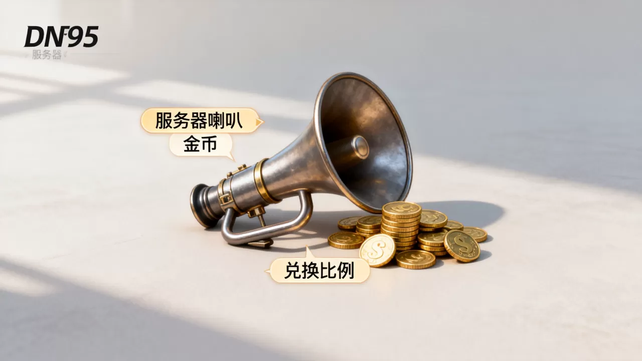 DNF95版服务器喇叭多少金币?,最新兑换比例怎么算 DNF95版服务器喇叭多少金币?,最新兑换比例怎么算