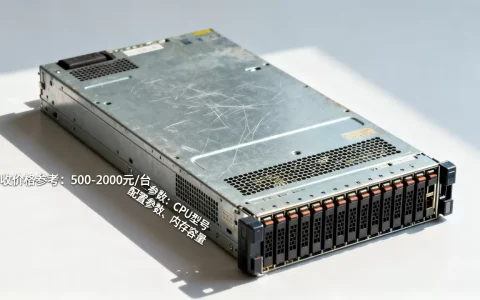 旧服务器一台大概能卖多少钱，回收价格多少
