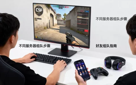 CSGO组队不同服务器咋办，CSGO怎么和朋友一起组队？