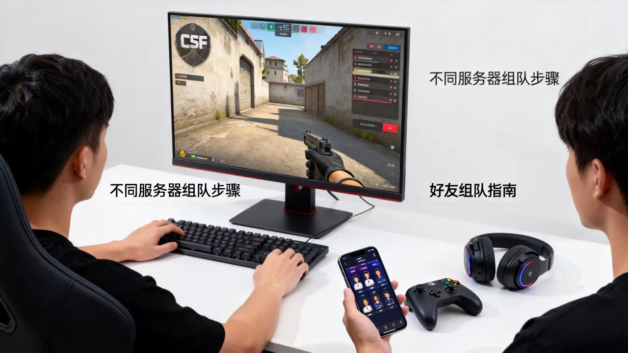 CSGO组队不同服务器咋办,CSGO怎么和朋友一起组队? CSGO组队不同服务器咋办,CSGO怎么和朋友一起组队?