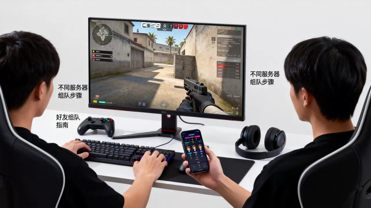 CSGO组队不同服务器咋办,CSGO怎么和朋友一起组队? CSGO组队不同服务器咋办,CSGO怎么和朋友一起组队?
