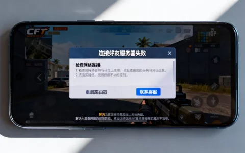 CF链接好友服务器失败为何频发，怎么解决？
