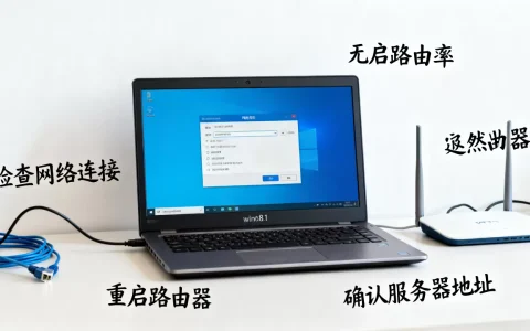 win8.1怎么看到服务器？，服务器连接不上如何解决？