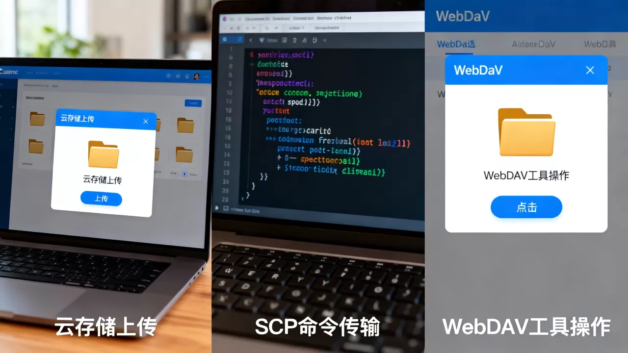 除了FTP,怎么向服务器传文件夹,有什么方法? 除了FTP,怎么向服务器传文件夹,有什么方法?