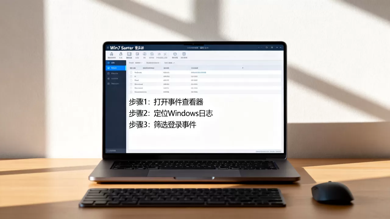 如何查看win7服务器登录日志,有哪些方法? 如何查看win7服务器登录日志,有哪些方法?