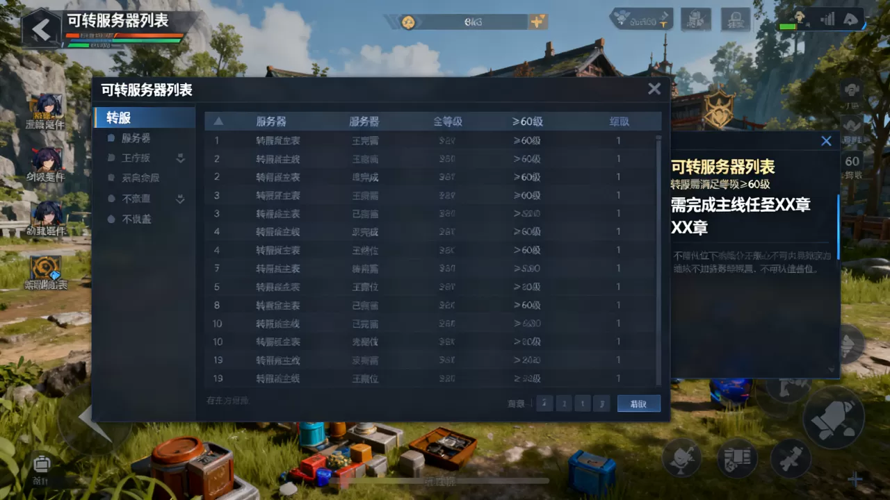 哪些服务器能转成都府,转服需要什么条件? 哪些服务器能转成都府,转服需要什么条件?