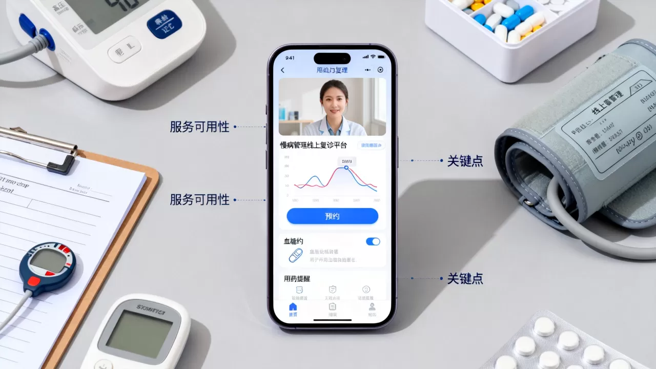 慢病管理线上复诊平台如何设计服务可用性?,有哪些关键点? 慢病管理线上复诊平台如何设计服务可用性?,有哪些关键点?