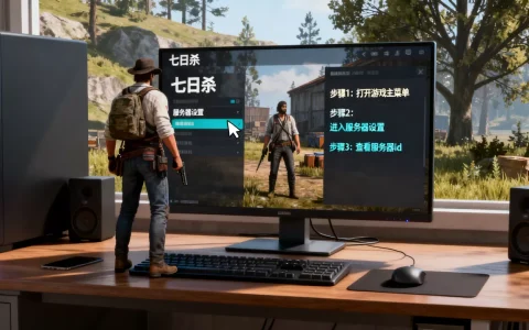 七日杀怎么查看自己的服务器id，在哪看？
