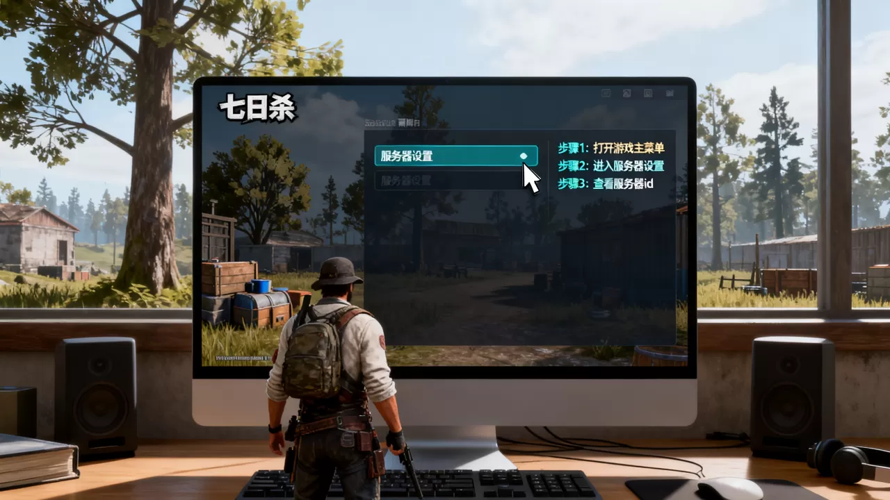 七日杀怎么查看自己的服务器id,在哪看? 七日杀怎么查看自己的服务器id,在哪看?