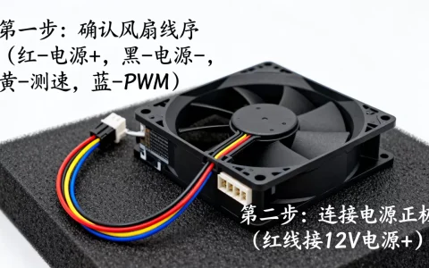 服务器12v风扇4条线到底怎么接线，接线方法有哪些