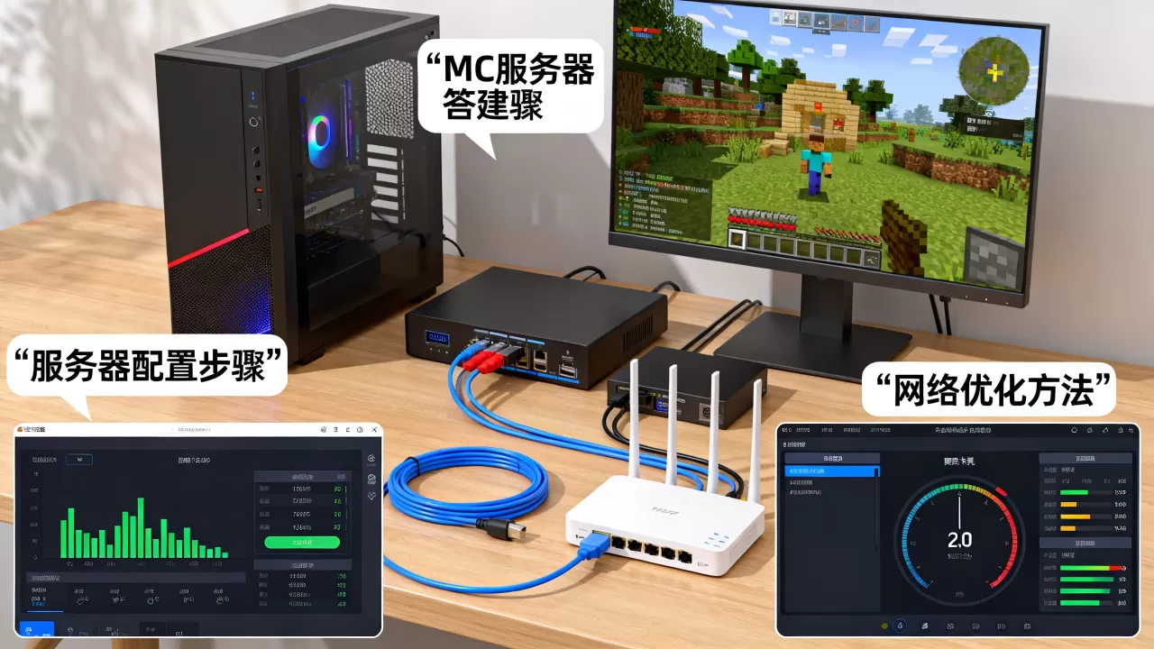 MC怎么搭建稳定服务器?,联机卡顿怎么办? MC怎么搭建稳定服务器?,联机卡顿怎么办?